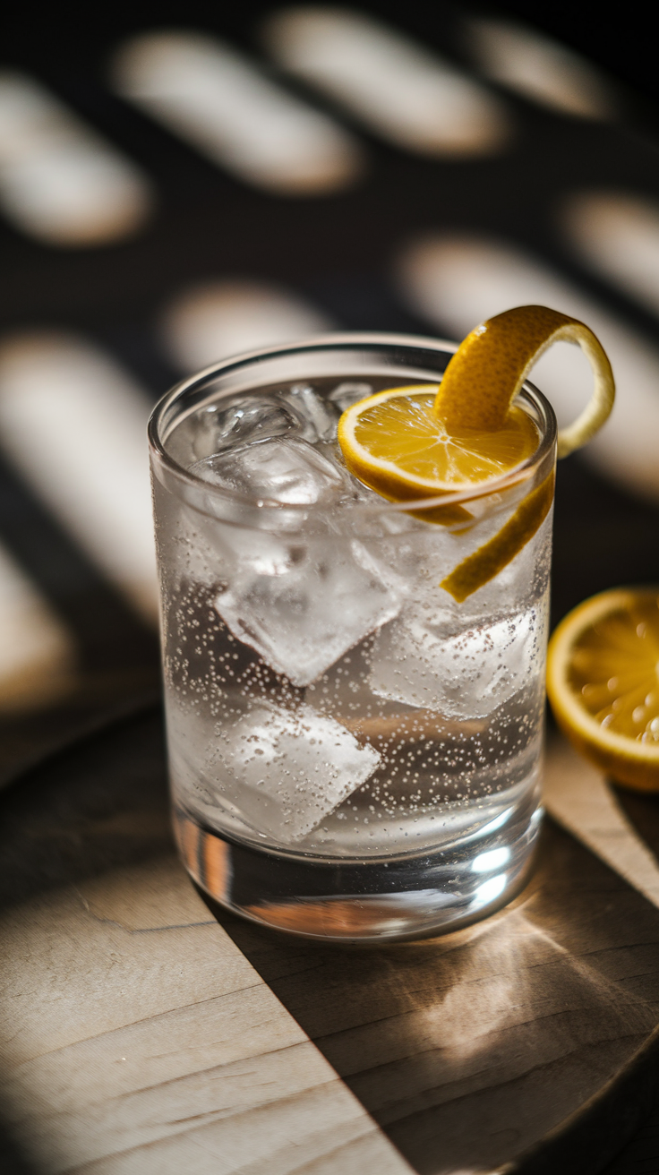 Bitters & Soda Mocktail