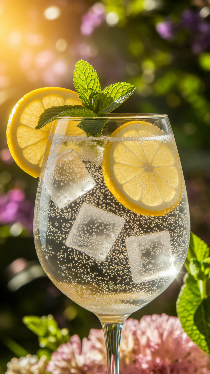 Botanical Garden Fizz Mocktail