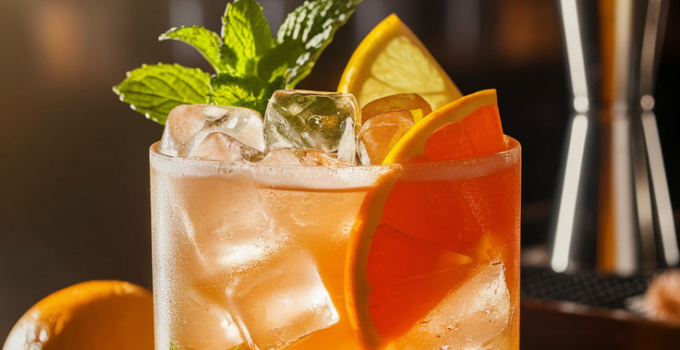 Citrus Barrel Mocktail