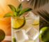 Coconut Lime Fizz Mocktail