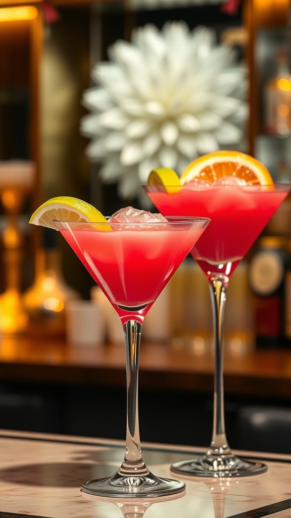 Easy Alcohol-Free Cosmopolitan Mocktail