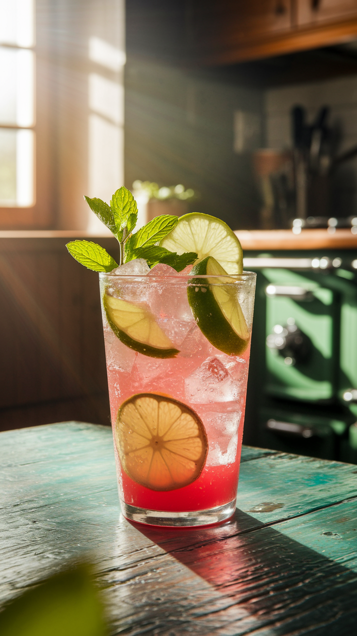 Guava Cooler Mocktail 
