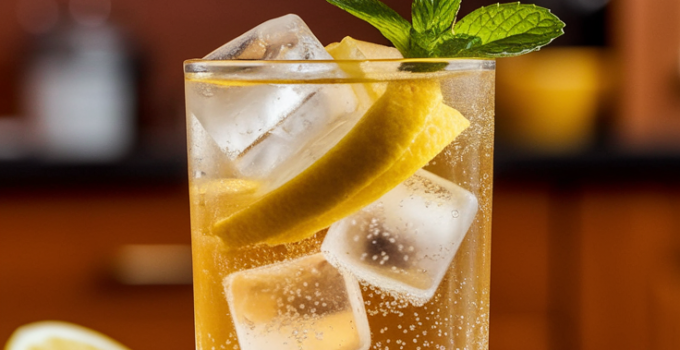 Lemon Drop Fizz Mocktail