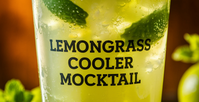 Lemongrass Cooler Mocktail