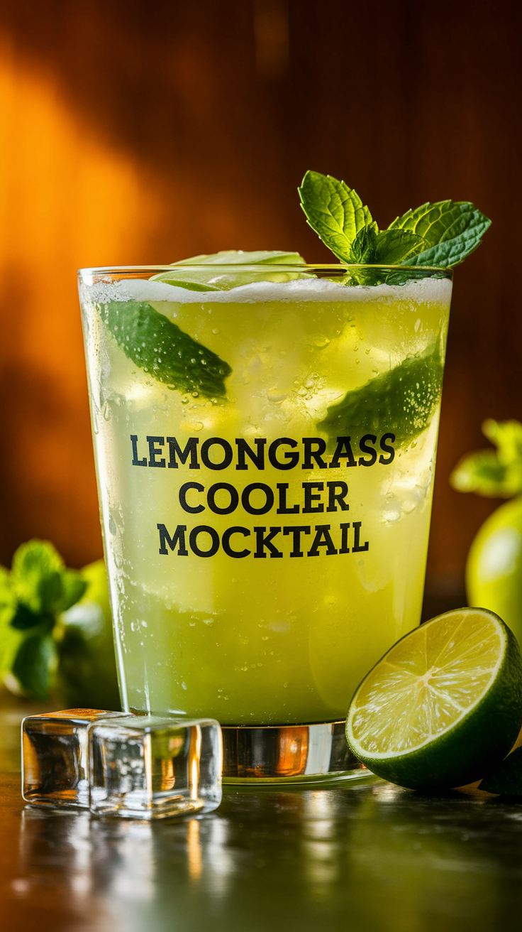 Lemongrass Cooler Mocktail