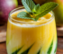 Mango Mint Slushie Mocktail