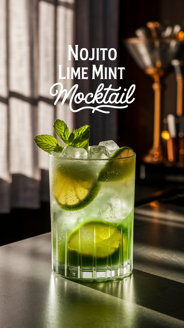 Nojito Lime Mint Mocktail