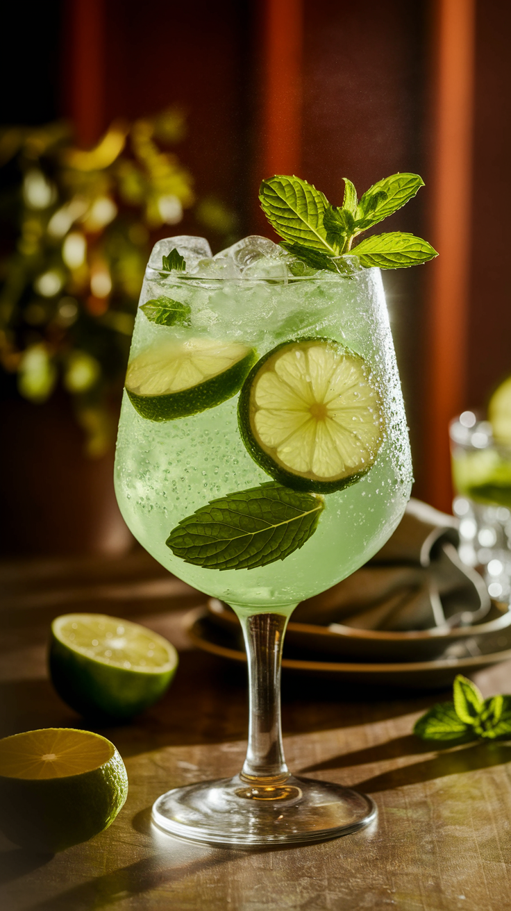 Nojito Lime Mint Mocktail 