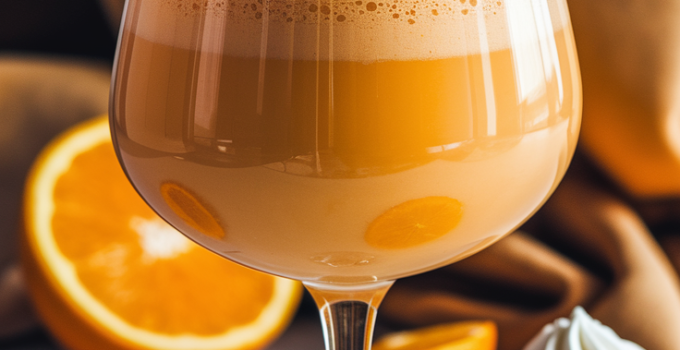 Orange Creamsicle Mocktail