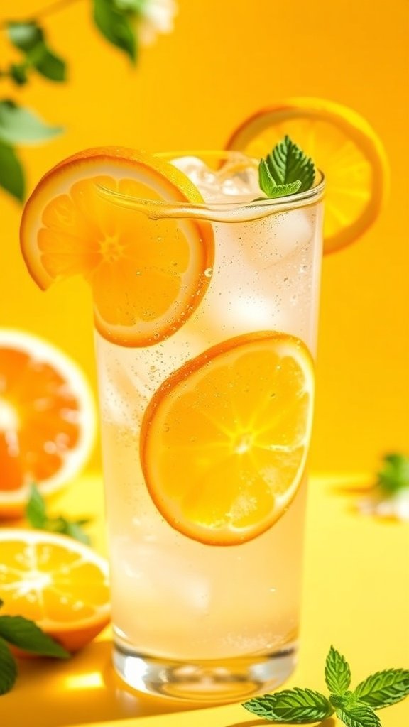 Refreshing Alcohol-Free Mocktail