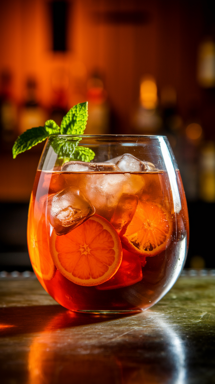 Smoky Maple Mocktail