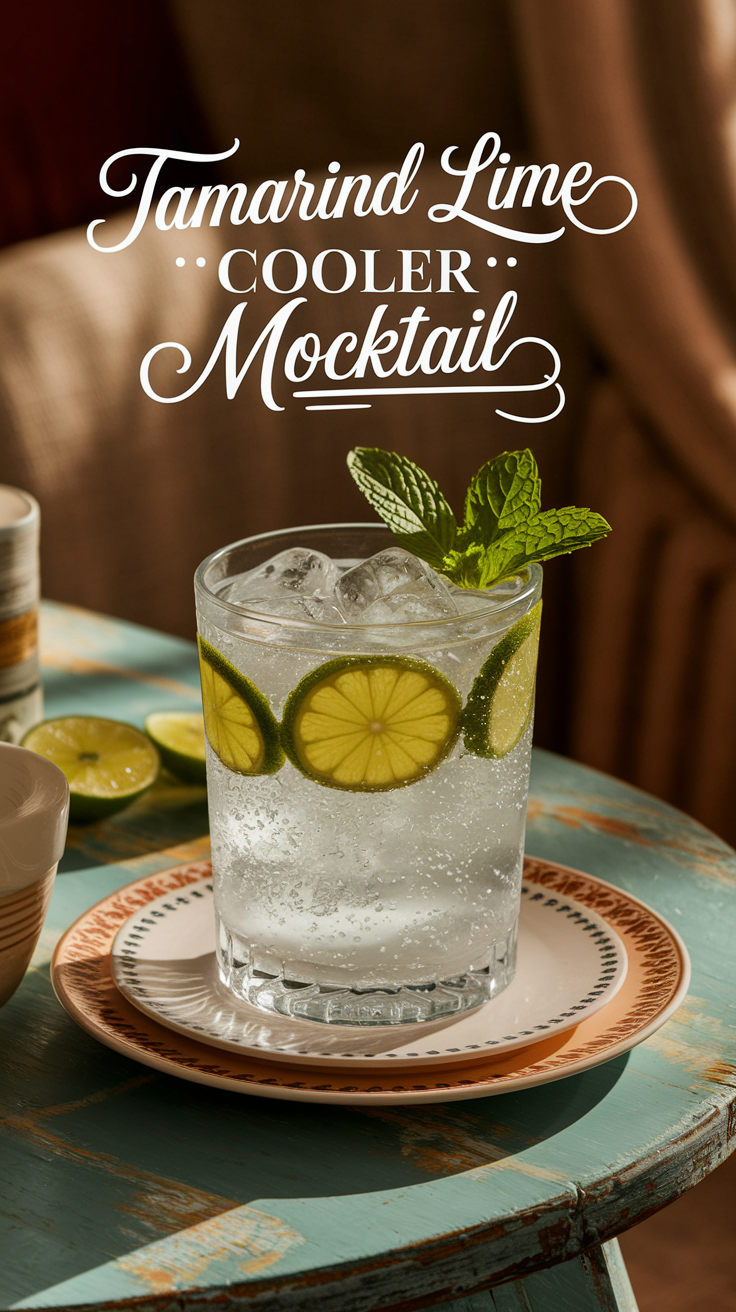 Tamarind Lime Cooler Mocktail