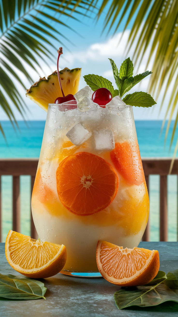 Tiki Island Breeze Mocktail