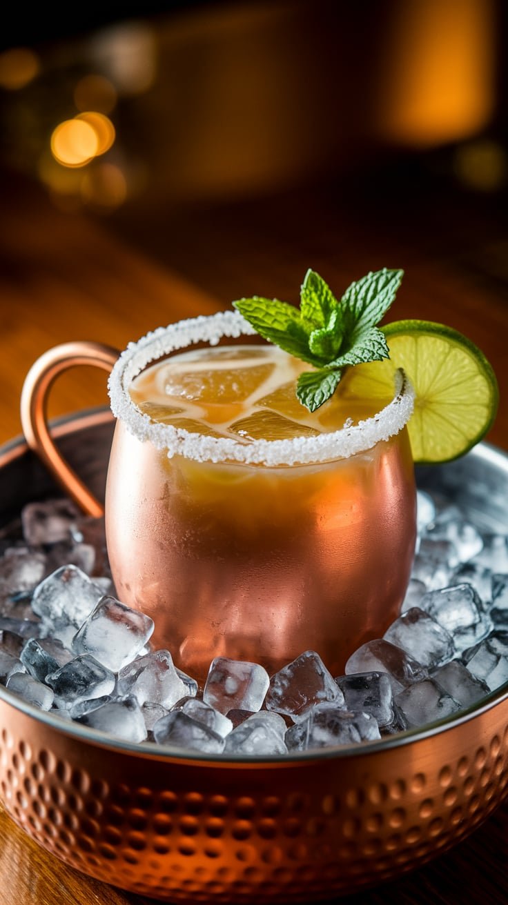 Virgin Moscow Mule Mocktail