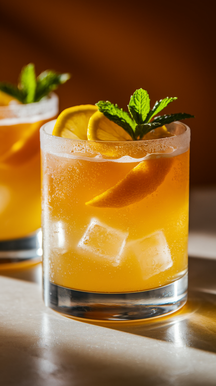 Whiskey-Free Sour Mocktail