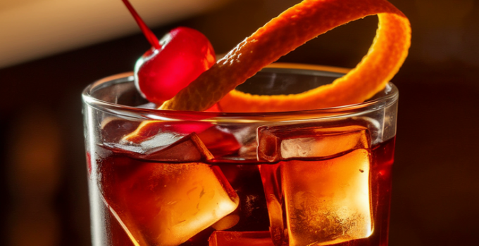 Zero-Proof Manhattan Mocktail