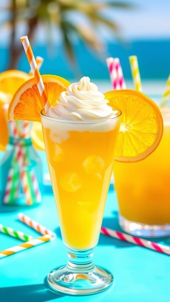 Easy Orange Creamsicle Mocktail Recipe