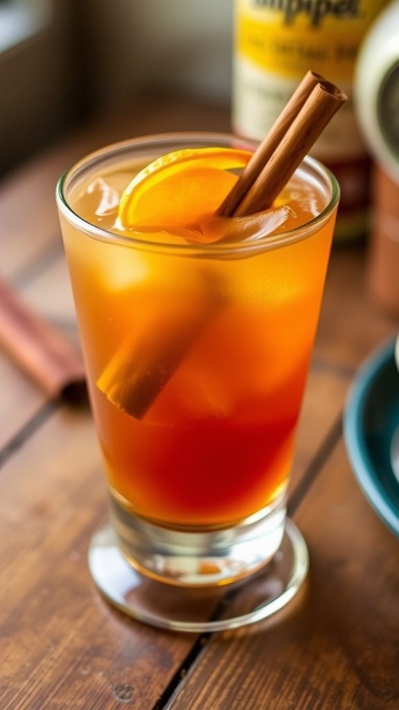 Refreshing Vanilla Chai Old Fashioned Mocktail