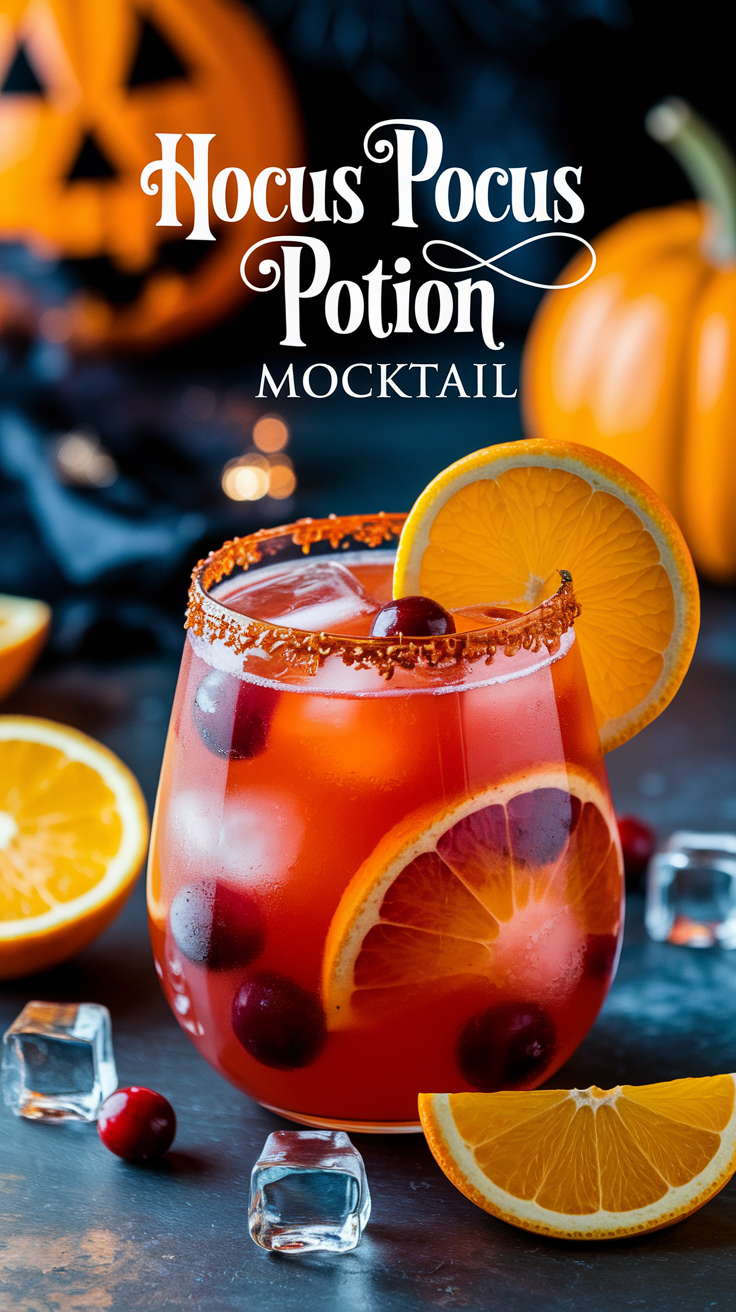 Hocus Pocus Potion Mocktail