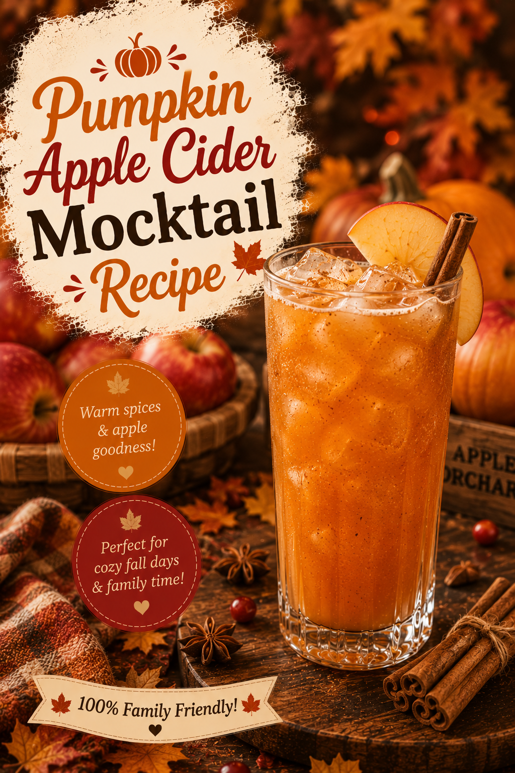 Mulled Maple Citrus Mocktail