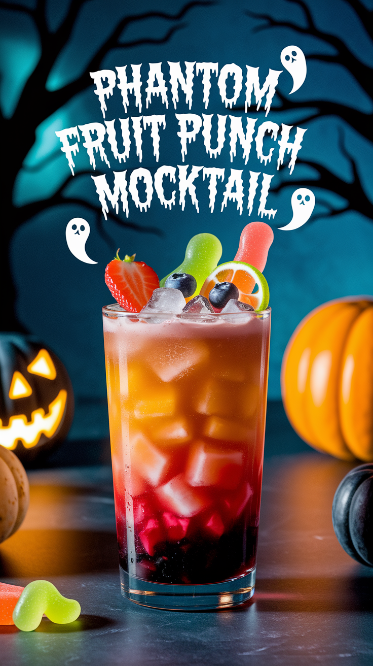 Phantom Fruit Punch Mocktail