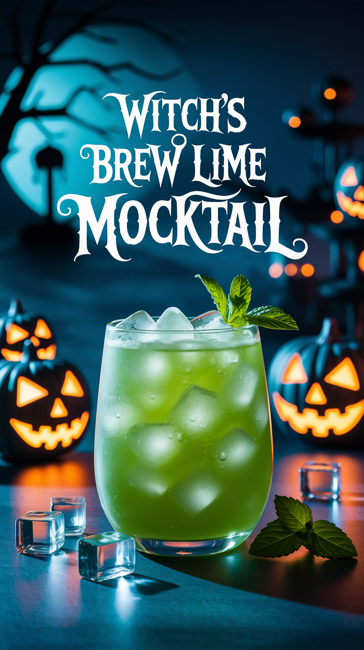 Witch's Brew Lime Mocktail