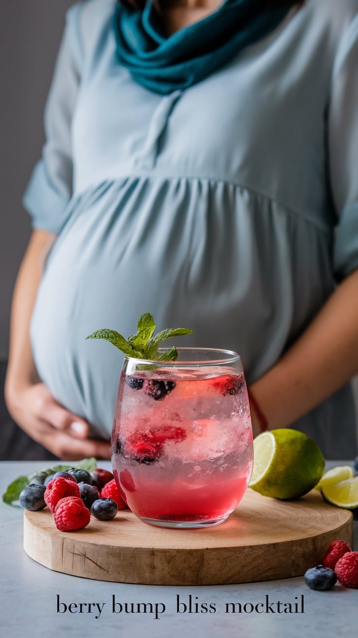 Berry Bump Bliss Mocktail 