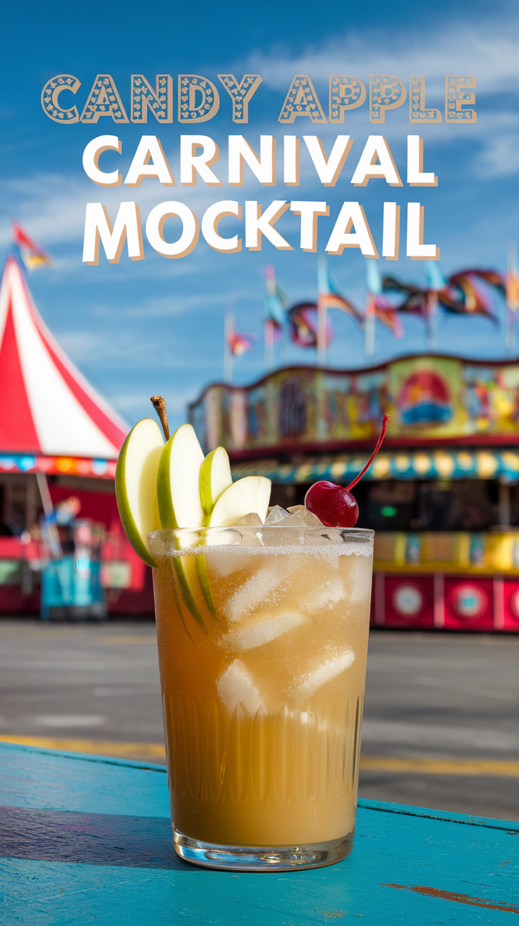 Candy Apple Carnival Mocktail 
