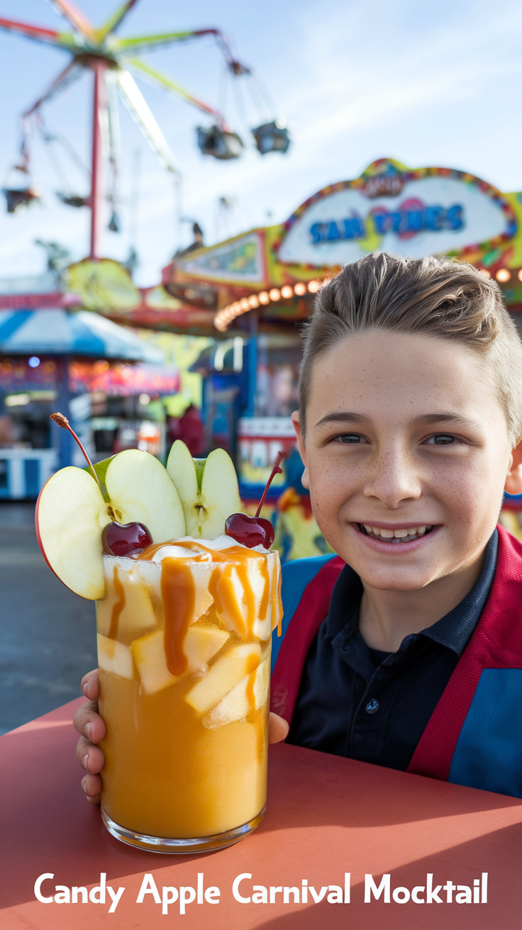 Candy Apple Carnival Mocktail 