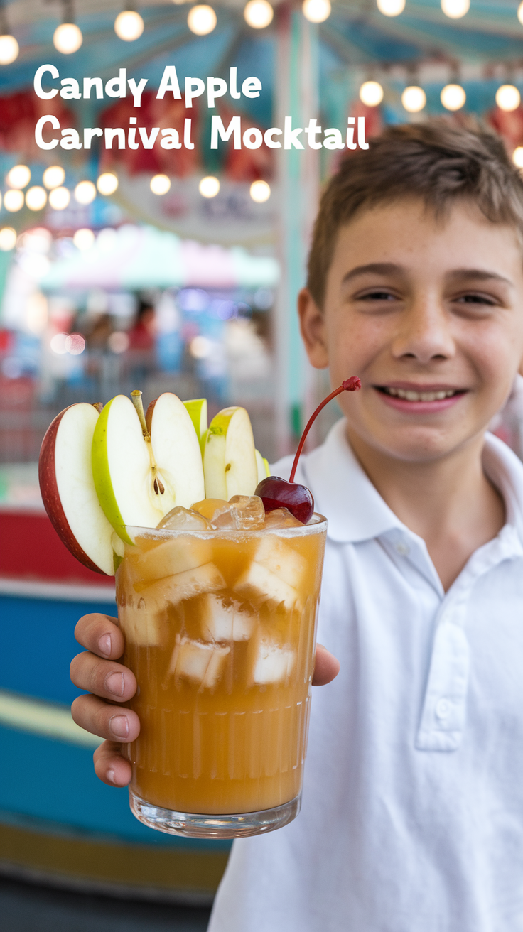 Candy Apple Carnival Mocktail