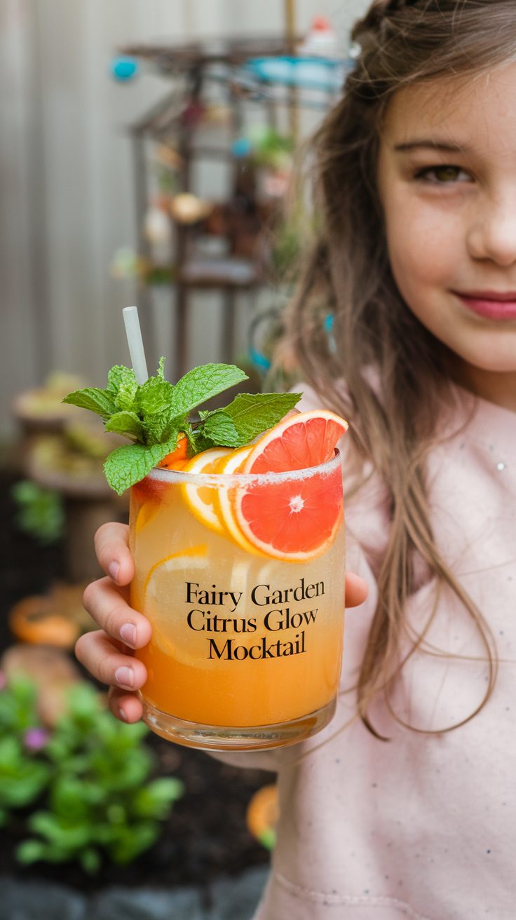 Fairy Garden Citrus Glow Mocktail