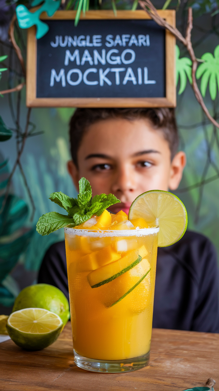 Jungle Safari Mango Mocktail