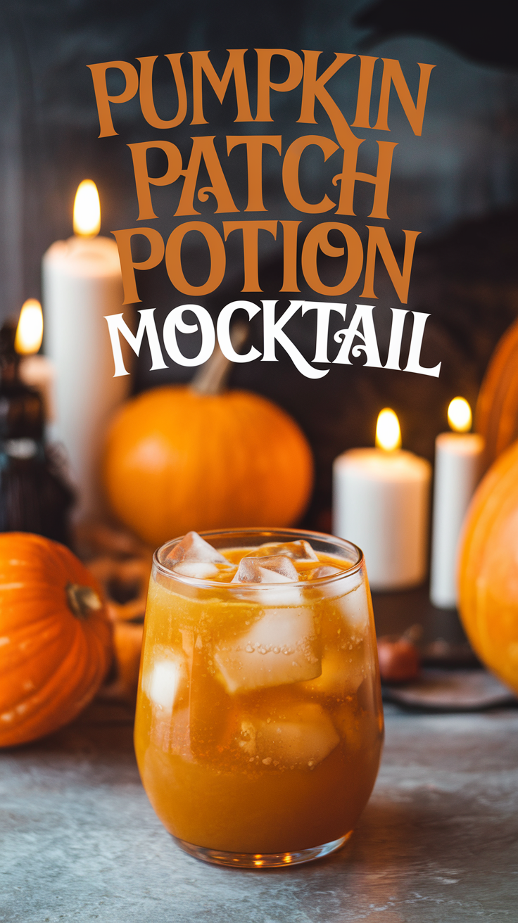 Pumpkin Patch Potion Mocktail