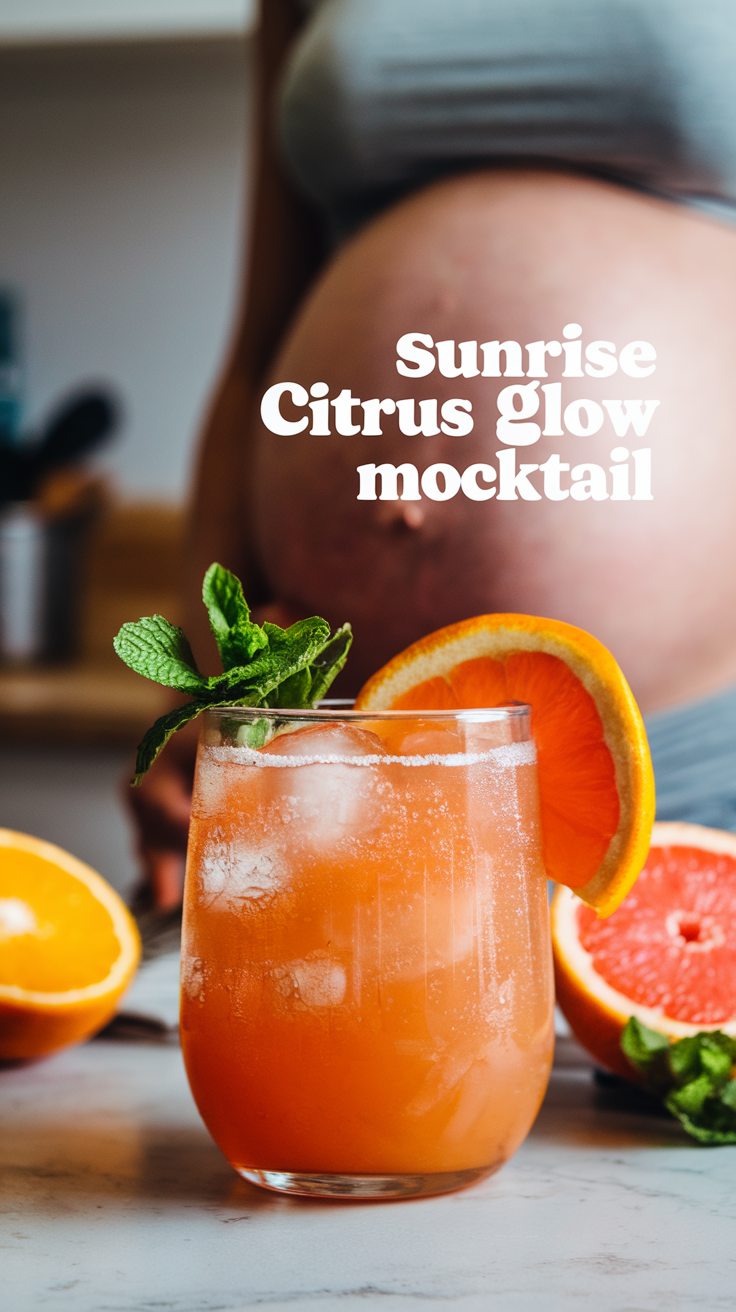 Sunrise Citrus Glow Mocktail