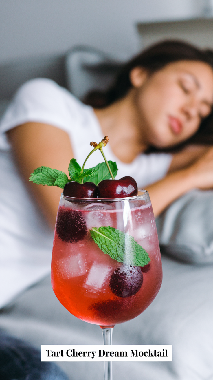 Tart Cherry Dream Mocktail