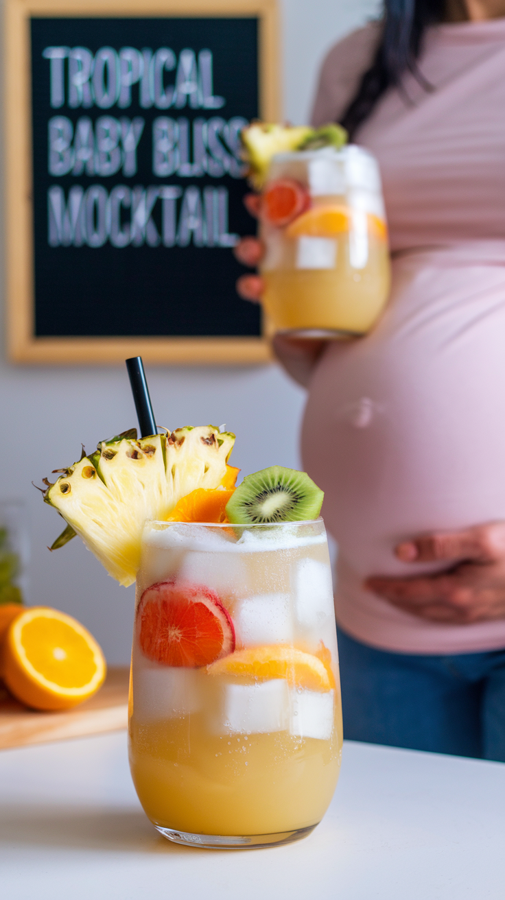 Tropical Baby Bliss Mocktail