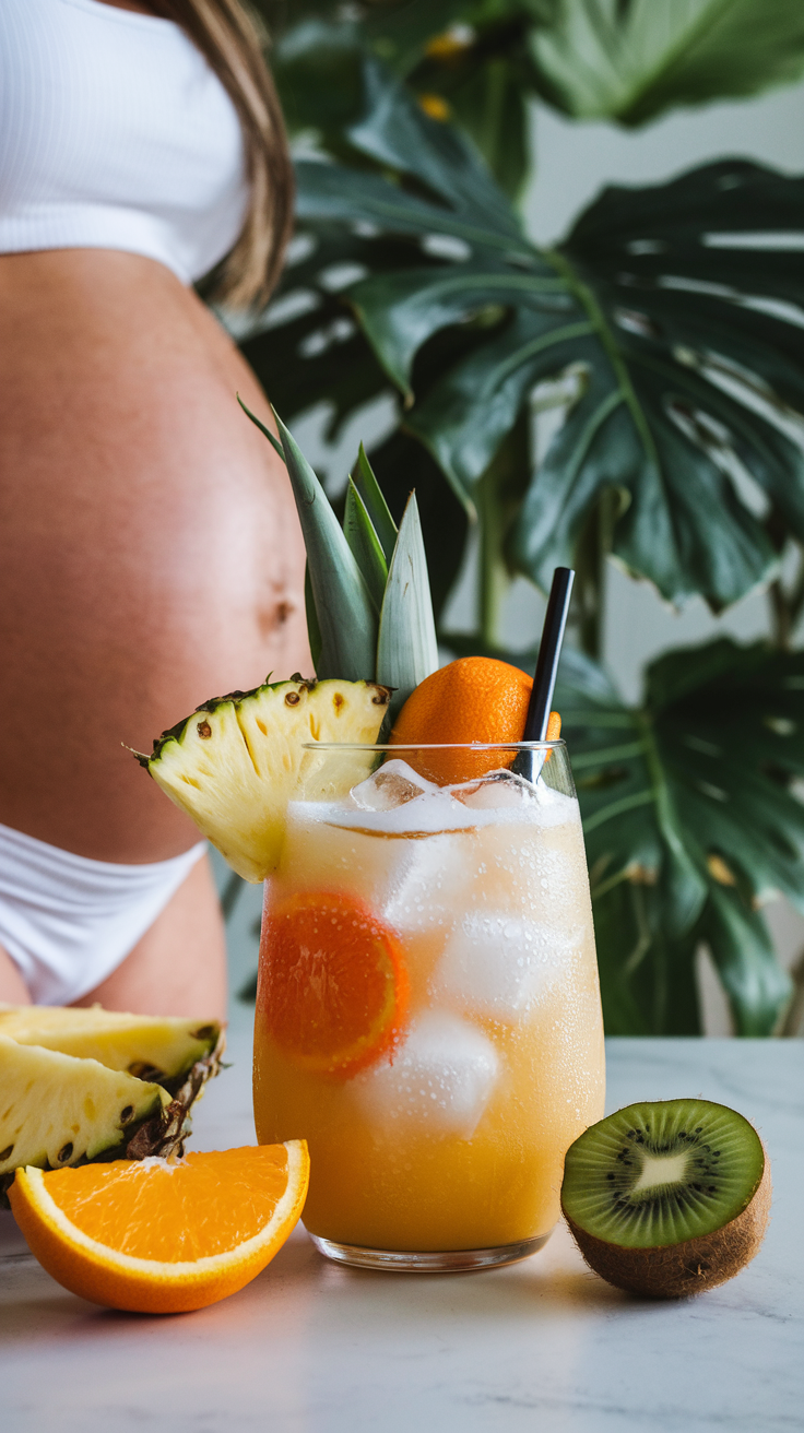 Tropical Baby Bliss Mocktail