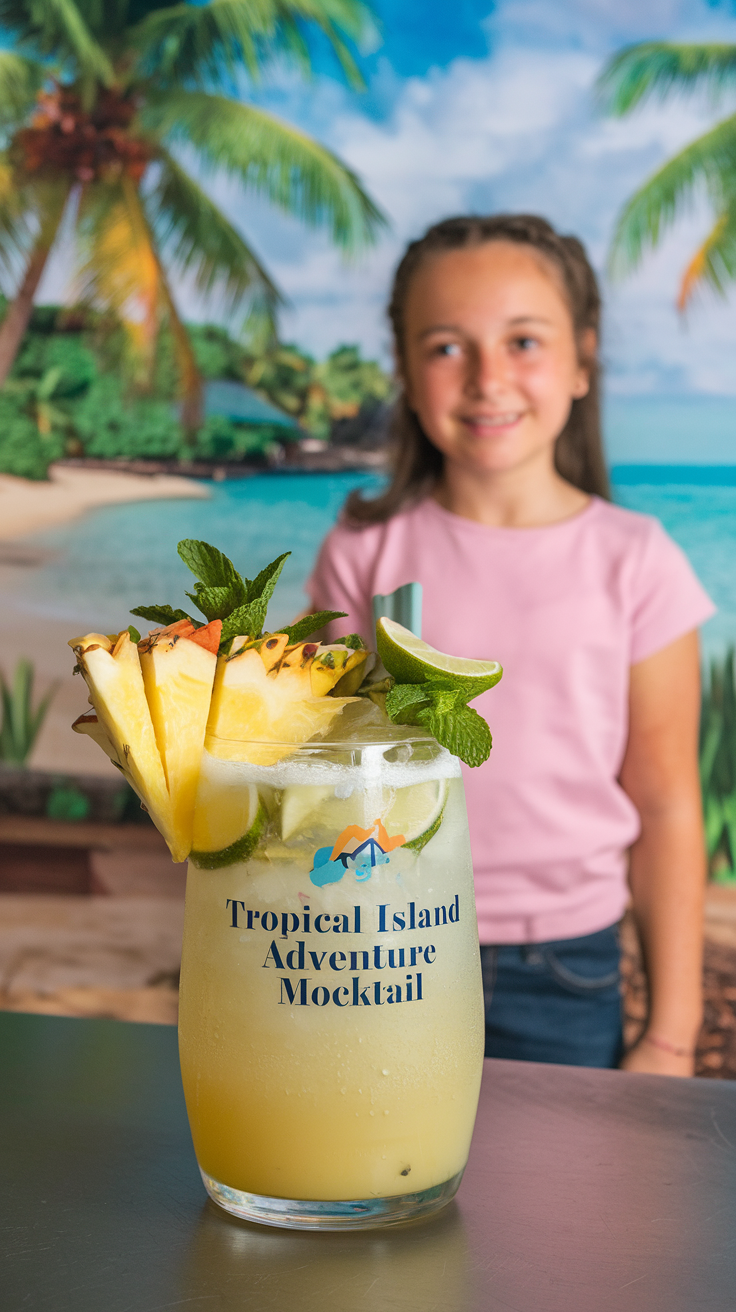 Tropical Island Adventure Mocktail