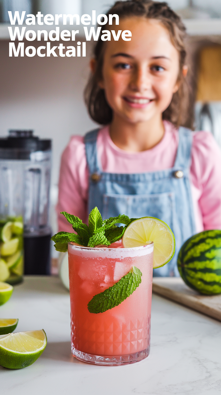 Watermelon Wonder Wave Mocktail