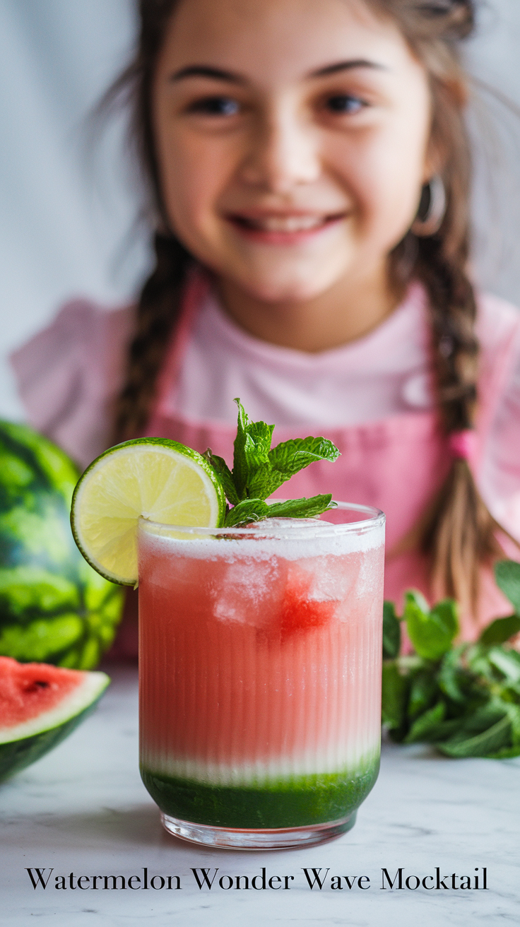 Watermelon Wonder Wave Mocktail