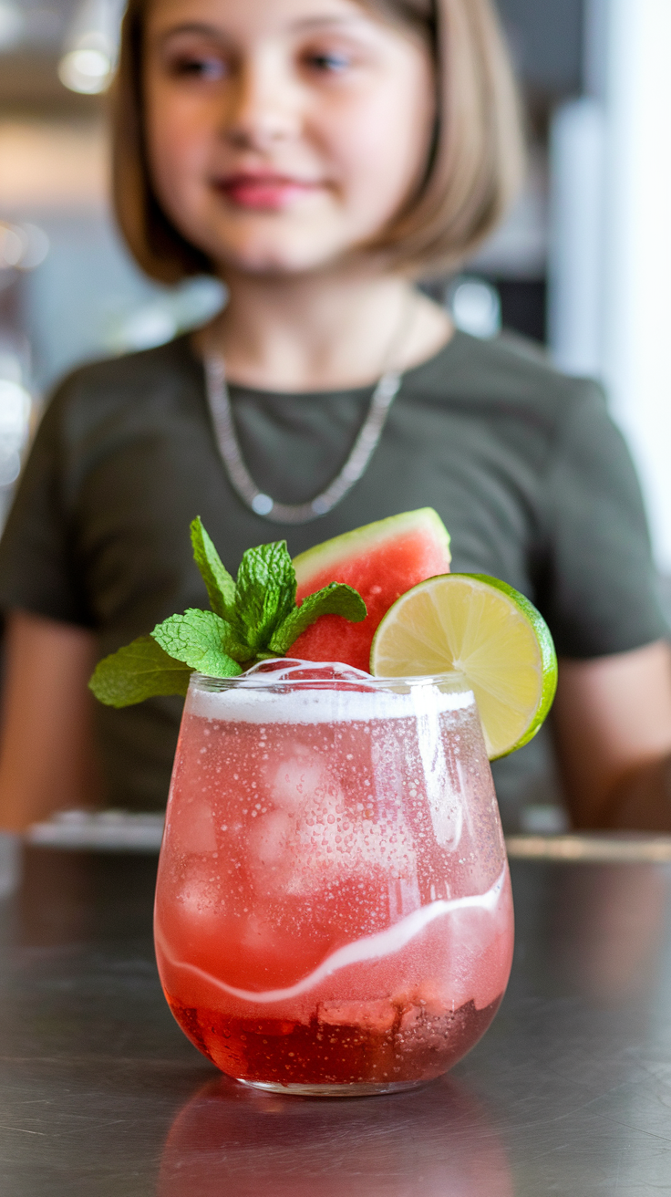 Watermelon Wonder Wave Mocktail