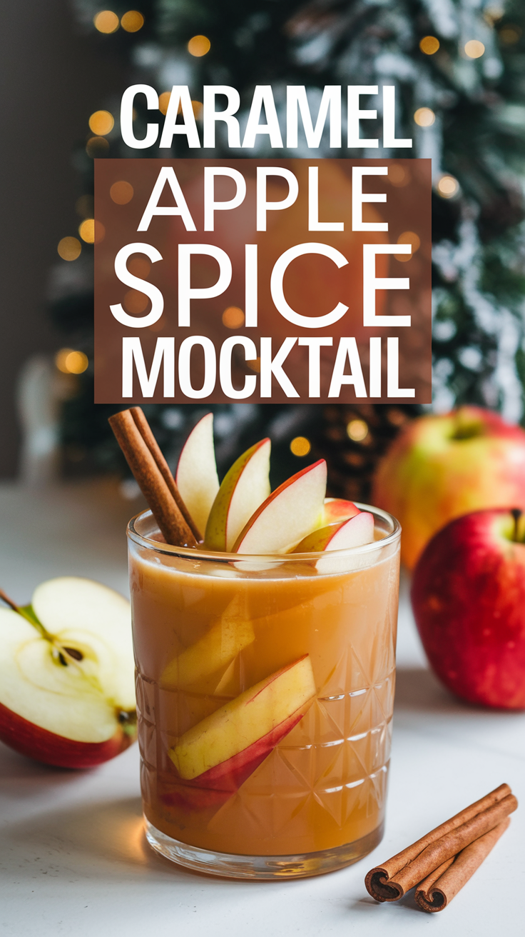 Caramel Apple Spice Mocktail