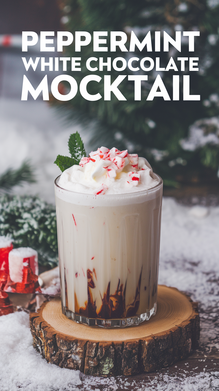 Peppermint White Chocolate Mocktail