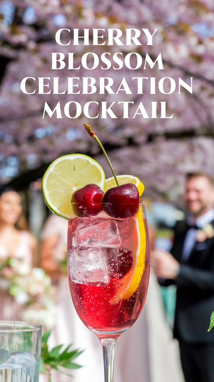 Cherry Blossom Celebration Mocktail