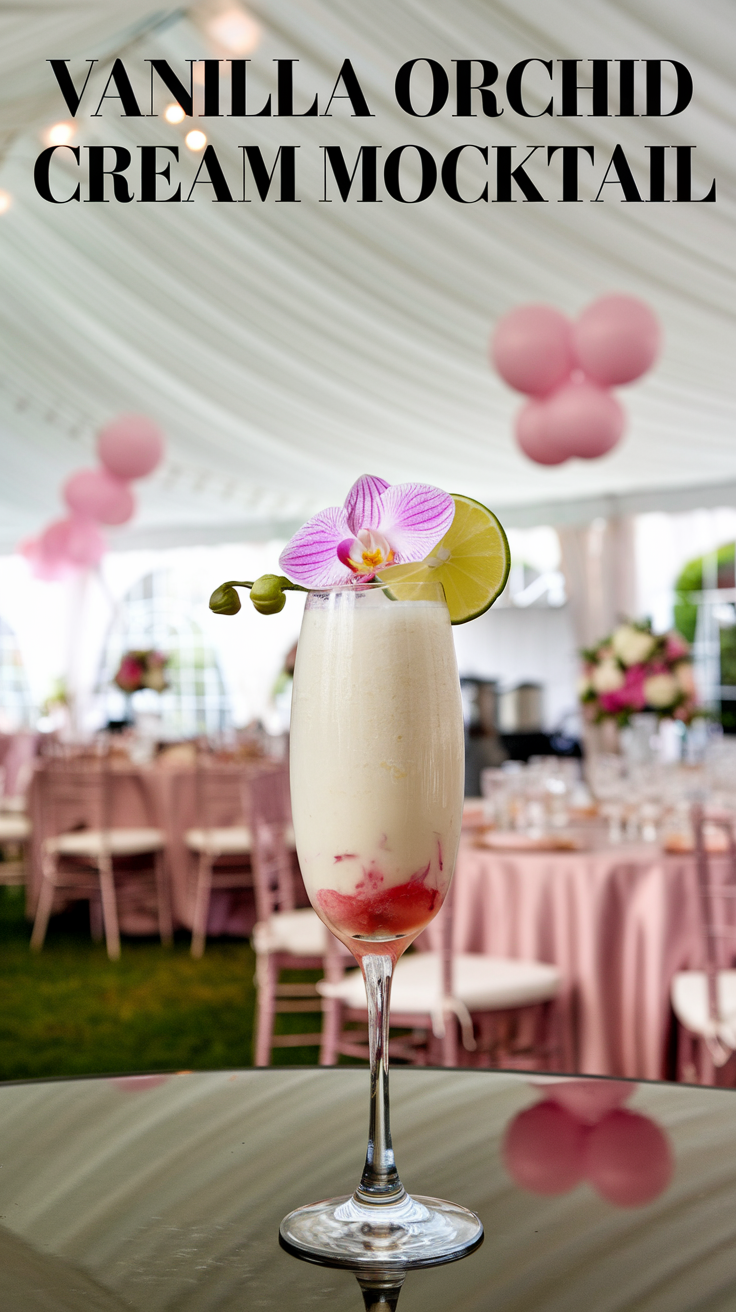 Vanilla Orchid Cream Mocktail