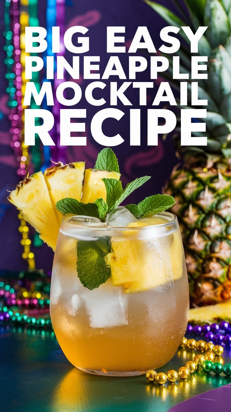 Big Easy Pineapple Mocktail Recipe