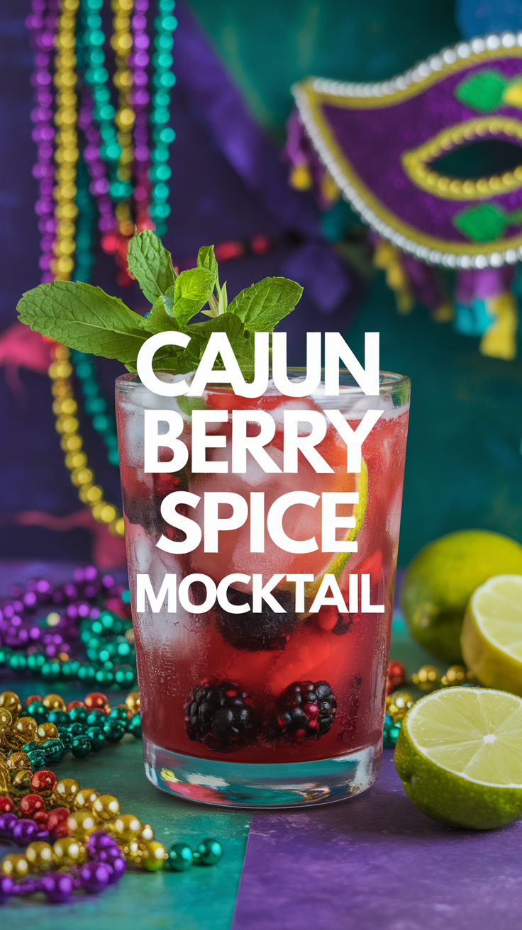 Cajun Berry Spice Mocktail