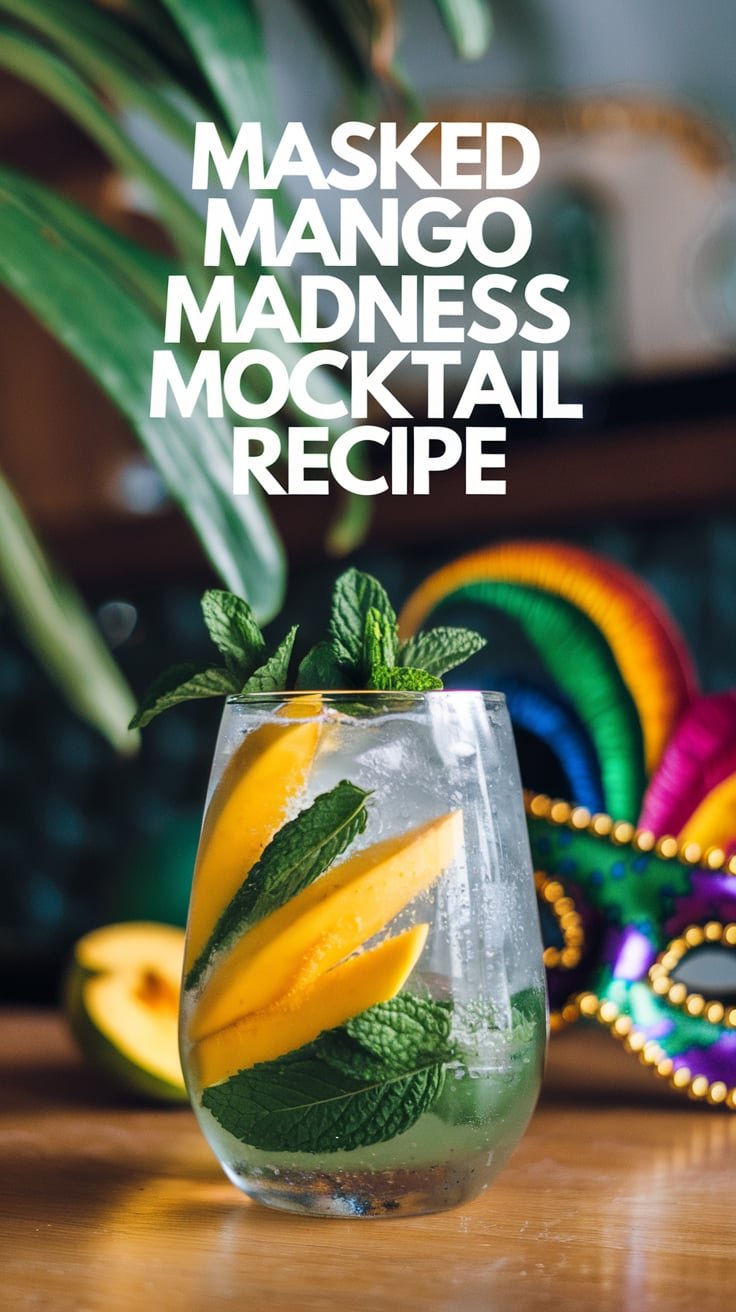 Masked Mango Madness Mocktail Recipe
