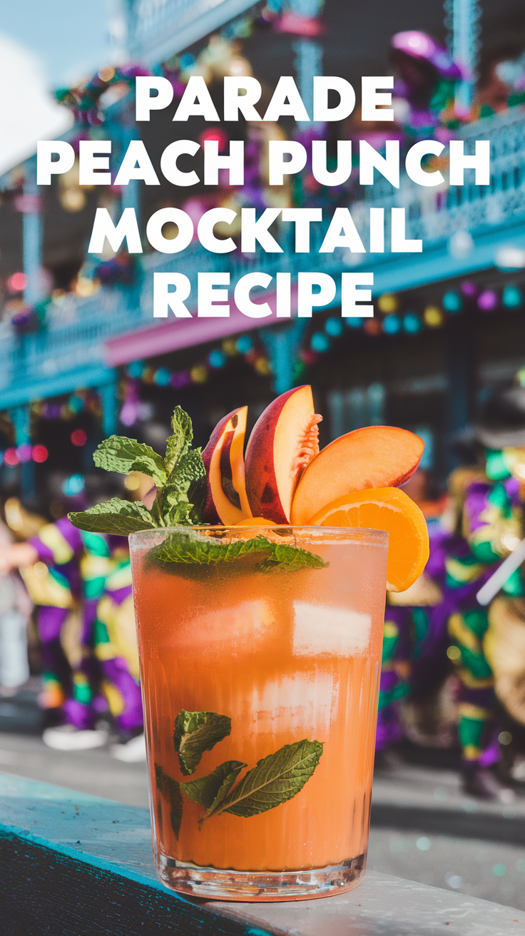 Parade Peach Punch Mocktail Recipe