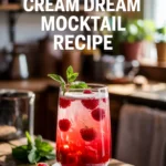 Raspberry Cream Dream Mocktail